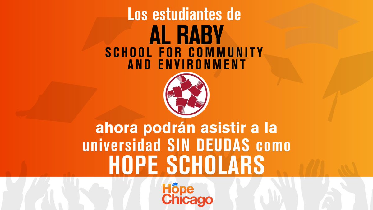 Two big announcements to support our two-generation scholarship model! We are honored to have <a href="/RabyHS/">Al Raby High School</a> join our first high school cohort! Students AND a parent or guardian can choose a higher education pathway and build toward a better economic future for their families.
