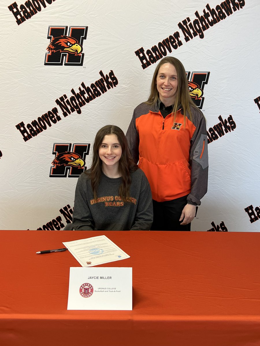 Congratulations to Jaycie Miller, who will be continuing her academic and athletic (basketball and track &amp; field) ventures at Ursinus College!