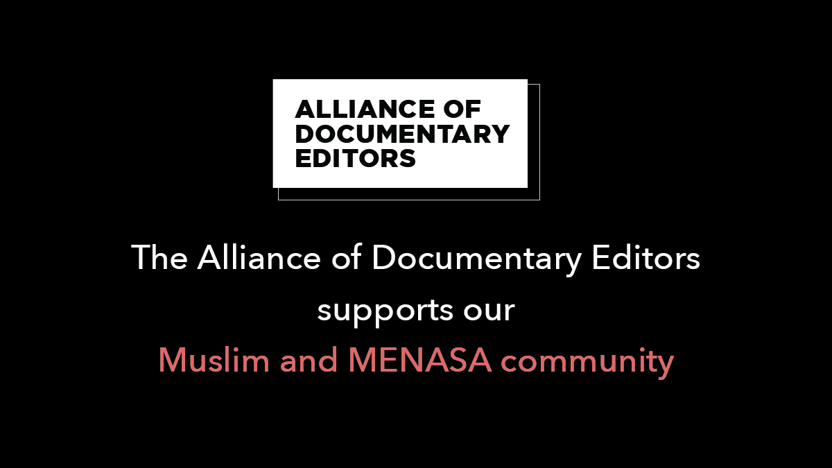 doceditors's tweet photo. The ADE sent a letter to the leadership of 
@sundancefest, @ForkFilms, @weare_thegotham, @xtrfilms &amp; @BerkeleyFilmFdn in support of our Muslim &amp; MENA community, urging them all begin a dialogue about #JihadRehab https://t.co/kg3ytp6lav