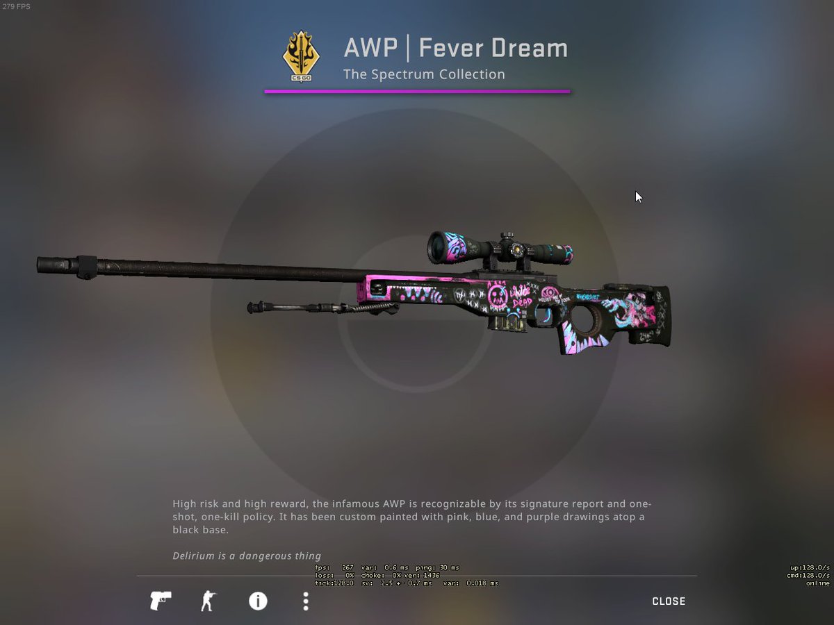 Awp fever dream sticker фото 98