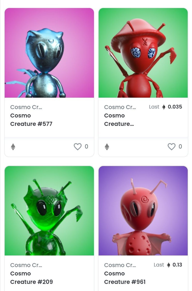 dojoexplosjo's tweet photo. @NateNFTnoob @CosmoCreatures My four checking in. https://t.co/6MRzvXXIMp