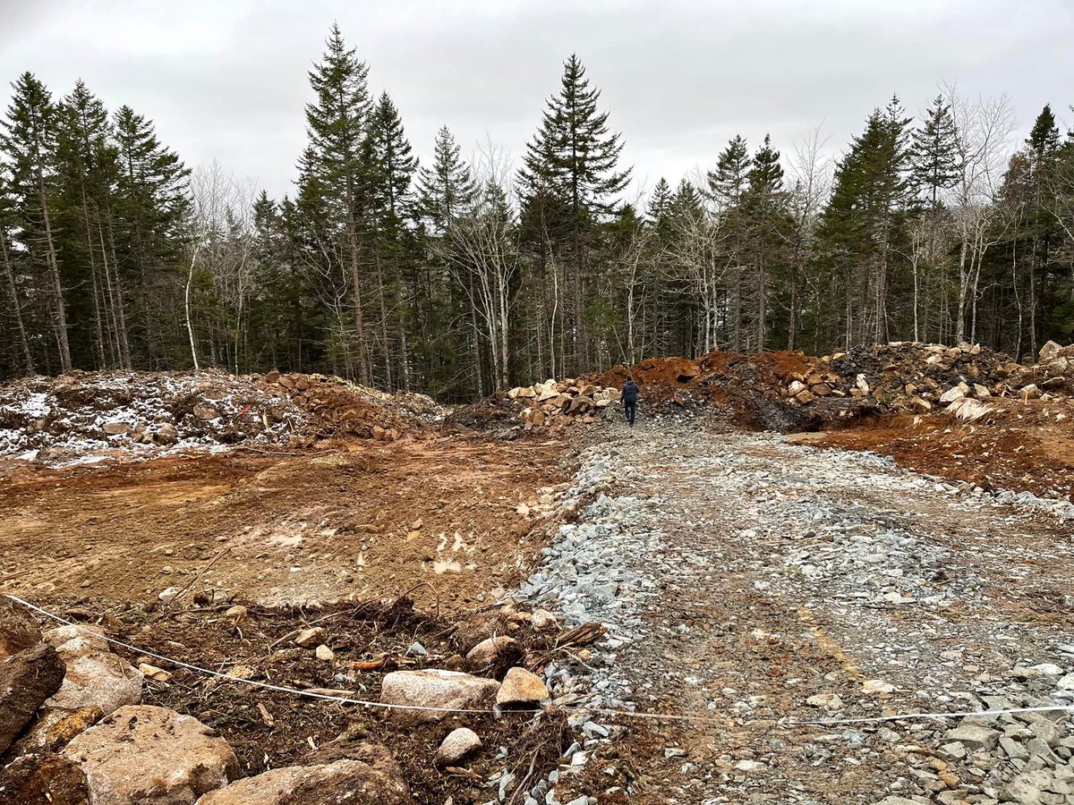 Troydan's tweet photo. Some new shots of the land of my new house. A little behind schedule but hoping to be done by the end of the year. https://t.co/H7jlUdbuLa