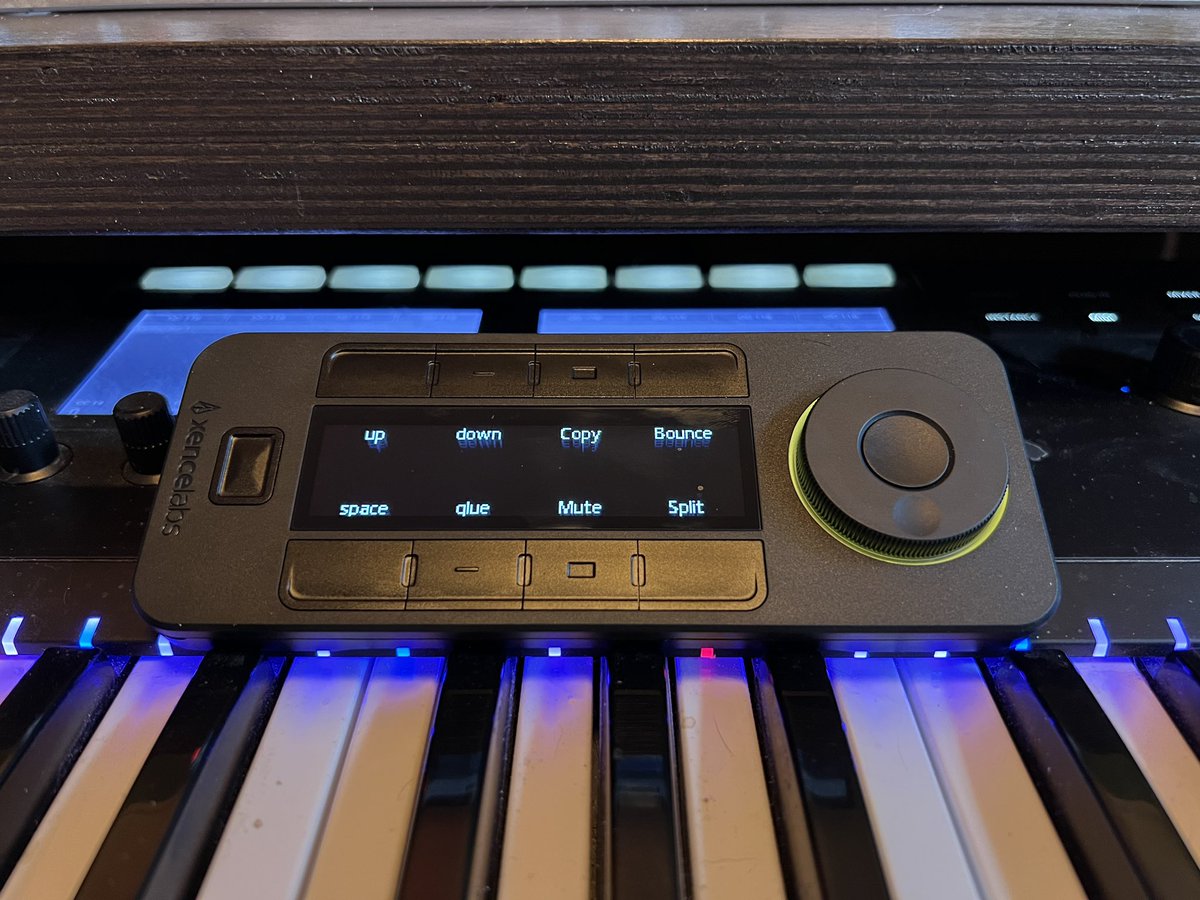 joshmobleymusic's tweet photo. I’ve been using @Xencelabs quick keys with Logic for a bit and it’s LEGIT. Highly recommended for anyone that uses a daw. It speeds everything up and gets your hands off the keyboard and mouse. https://t.co/ArDNpryqdc https://t.co/aPUdSNt0f6