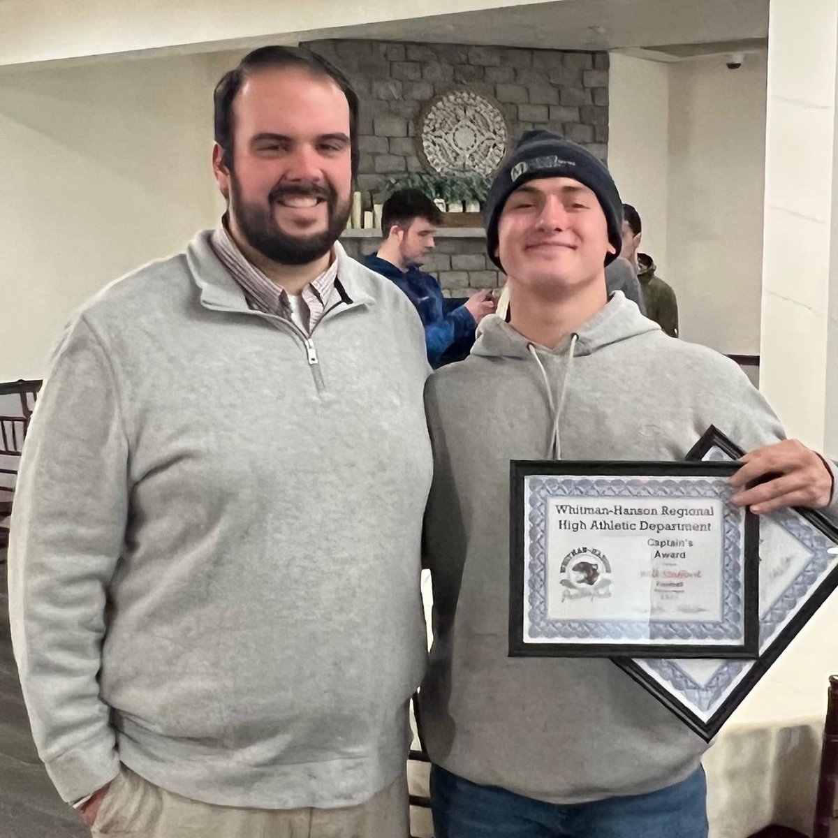 cs021384's tweet photo. Football Banquet 🏈 so proud of you Will! Can’t wait to see what next year brings !   #varsityletter #football #varsityfootball #proud #bobbancroftaward #2022 #footballcaptain https://t.co/d1RO4xMOlD