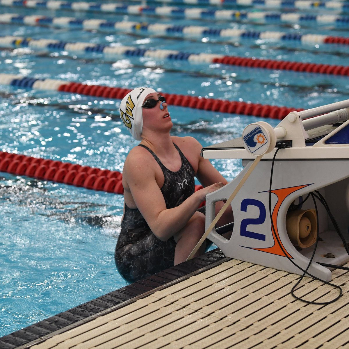 GW Swimming & Diving tweet media