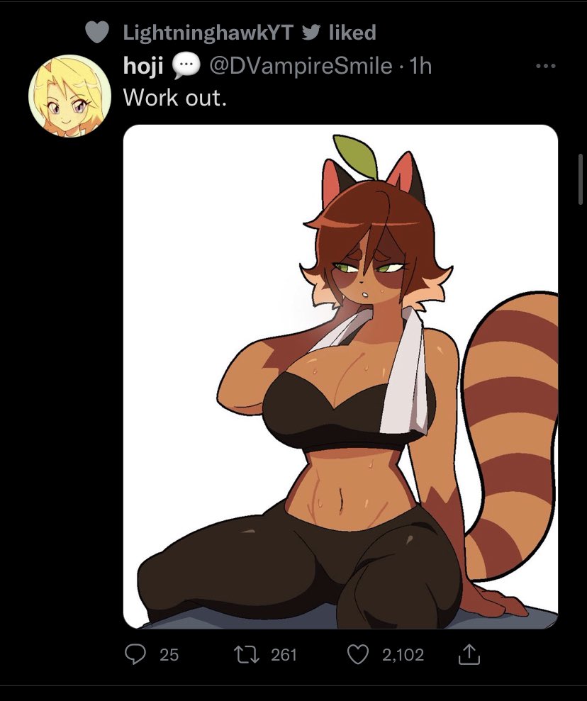 girlfriendfnf's tweet photo. @LightninghawkYT // Owner 2 here, I regret following already https://t.co/vzlXae2Hyf