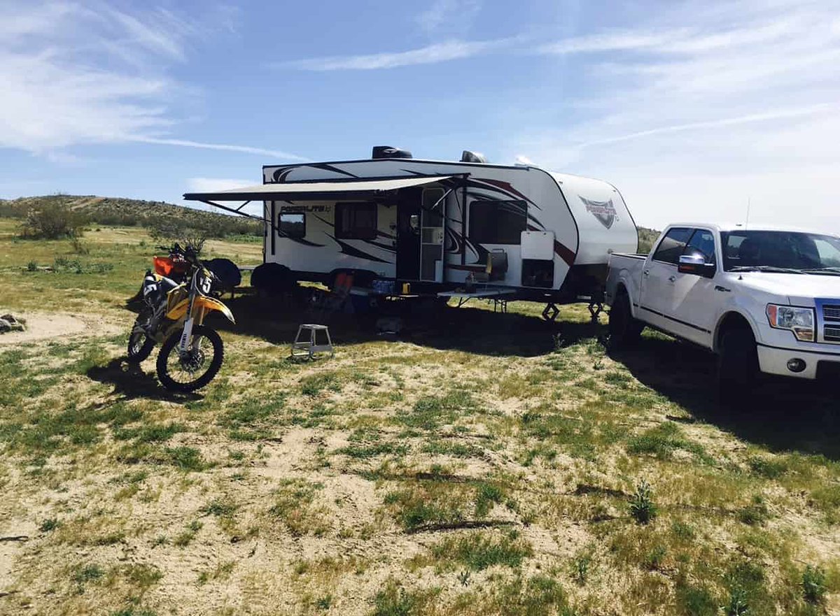 I’m a rider. 
I have a dirt bike, quad &amp; 2 street bikes. My favorite is my Vintage 1990 Honda Transalp – I LOVE to ride! We're a family of riders, we dry camp under the stars and love to take road trips with friends; adventures are a HUGE part of our life. #StoryBehindtheBrand