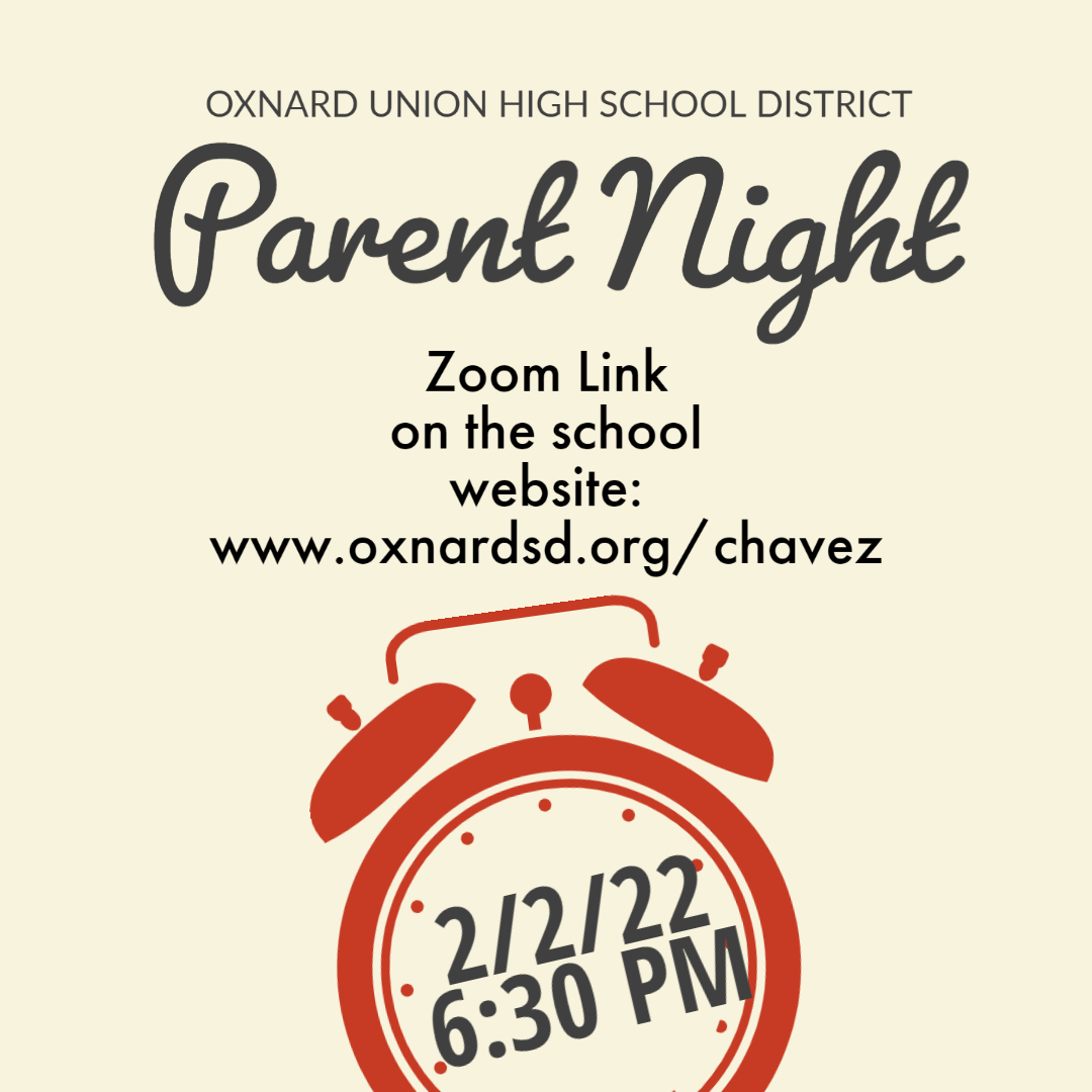 Learn about OUHSD's CTE academies tonight! Zoom link is on the school website. 

¡Aprenda sobre las academias CTE de OUHSD esta noche! Zoom link está en el sitio web de la escuela.