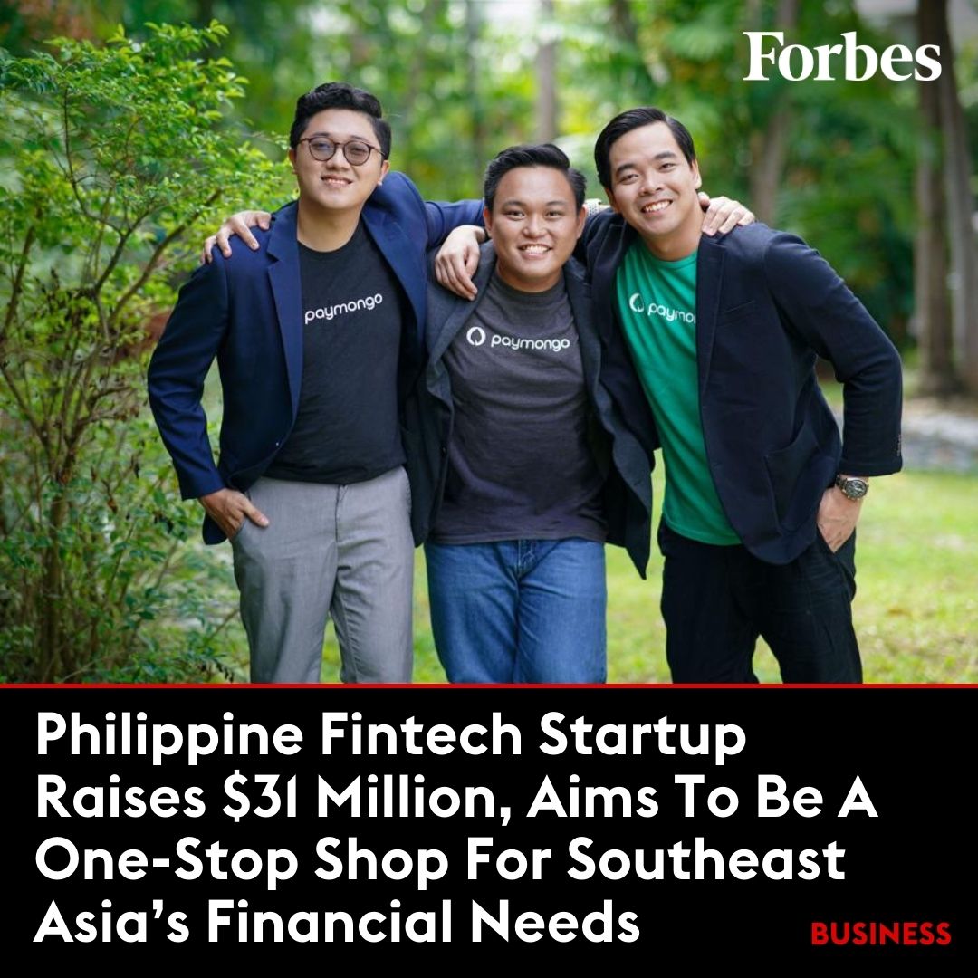 PayMongo, a Manila-based fintech startup backed by PayPal cofounder Peter Thiel, has raised a $31 million Series B funding round, bringing the total investment in the three-year-old startup to nearly $46 million. trib.al/Sfzc1Y9