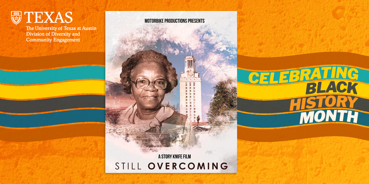 UT_DCCE's tweet photo. This summer, we are excited to see #StillOvercoming, a documentary about integration @UTAustin—which will include expert commentary by many of our faculty and staff as well as members of the Precursors! Watch the teaser: https://t.co/c2qDx28mo2 #UTBlackHistory https://t.co/6JQEzrJr3w