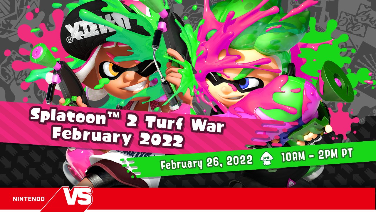 Nintendo Of America The Splatoon2 Turf War February 22 Tournament Kicks Off This Week Prizes Including A Trophy Mynintendo Gold Points Are On The Line So Don T Forget To Nintendo Of America The Splatoon2 Turf War February 22 Tournament Kicks Off This Week Prizes Including A Trophy Mynintendo Gold Points Are On The Line So Don T Forget To