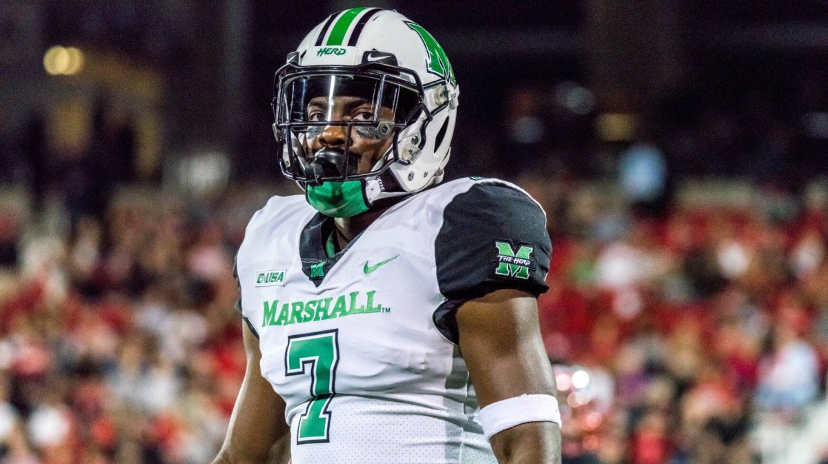 After a great conversation with @CoachMO_MU I’m blessed to receive to receive a offer from Marshall university <a href="/NHSCoachWofford/">𝘾𝙤𝙖𝙘𝙝 𝙒𝙤𝙛𝙛𝙤𝙧𝙙</a> <a href="/NHSTrojansFB/">Trojan Football</a> <a href="/RyHunt3/">Ryan Hunt</a>