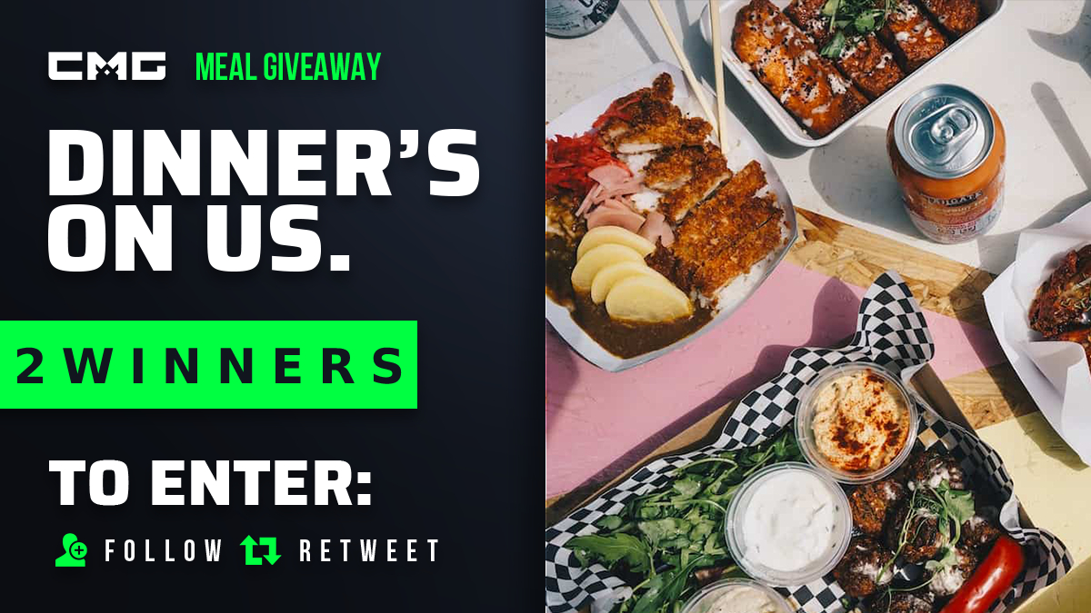 CMG Giveaways (@cmg_giveaways) on Twitter photo DINNER'S ON US TONIGHT 🍔🍕
🔹 Buying dinner for 2 people that retweet this tweet and follow <a href="/CMG_Giveaways/">CMG Giveaways</a>
🔹 Tag a friend in the tweet and if you're picked, we'll buy you and your friend dinner! DINNER'S ON US TONIGHT 🍔🍕
🔹 Buying dinner for 2 people that retweet this tweet and follow <a href="/CMG_Giveaways/">CMG Giveaways</a>
🔹 Tag a friend in the tweet and if you're picked, we'll buy you and your friend dinner!