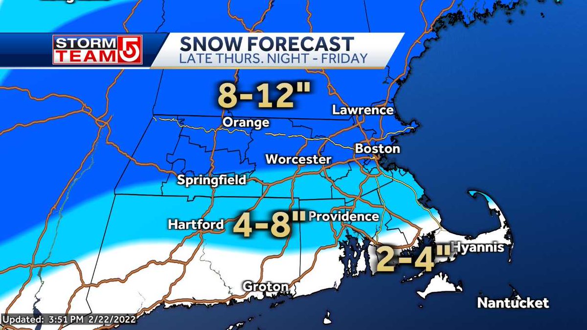 You didn't think we could get through school "winter break" without a winter storm, did you? The weather-roller coaster over the next 3 days will be incredible: on.wcvb.com/3HgP3m9