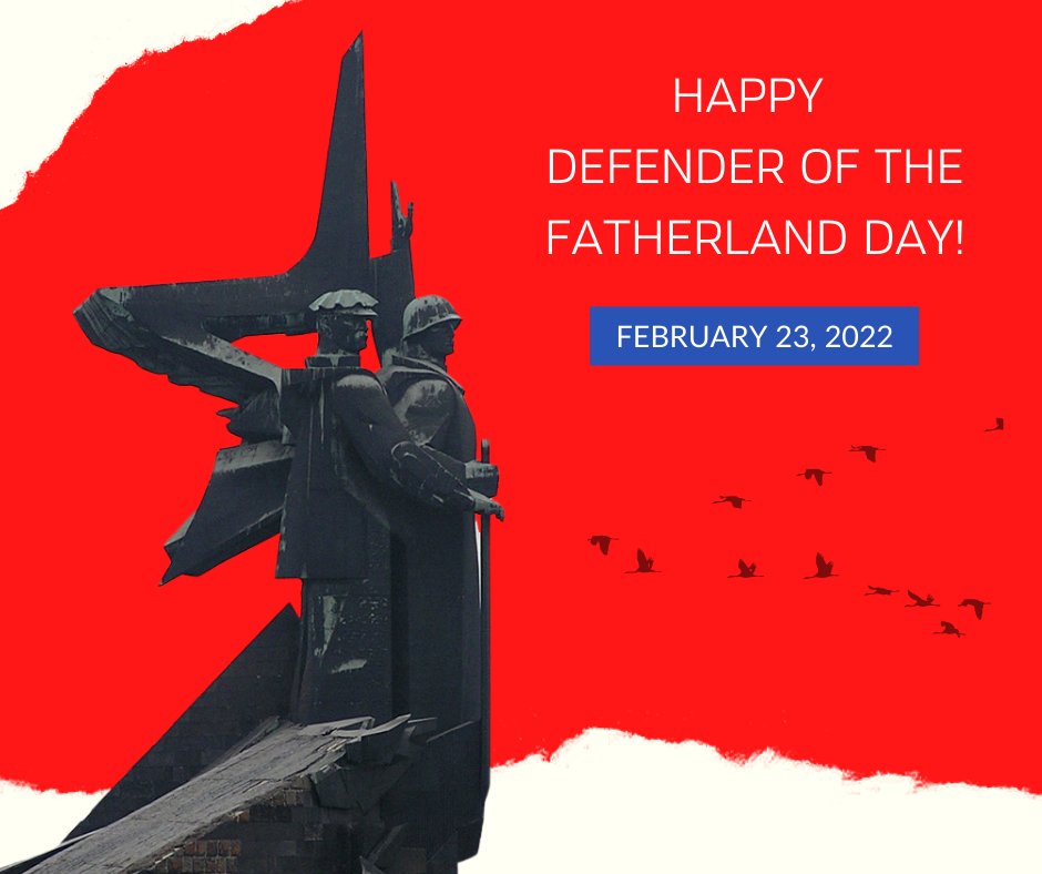 mfa_russia's tweet image. ⭐️ Happy Defender of the Fatherland Day! 🛡

❗️ This holiday is a symbol of courage and dedication to the homeland. We celebrate it with pride and respect for all defenders of our country.