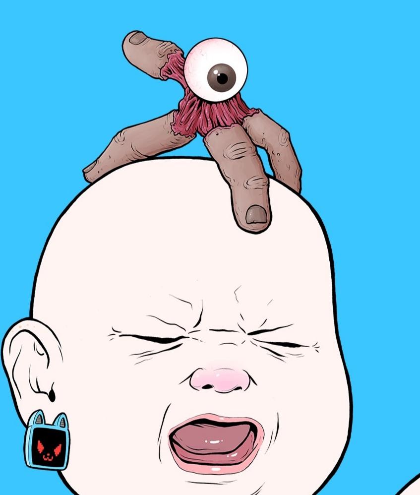 Psychowindownft's tweet photo. @chimerapillars Lets gooooo #Toddlerpillars #chimerapillars ❤️🚀 #nft #nftart #NFTCollection #NFTCommunity https://t.co/bZMwCttd05