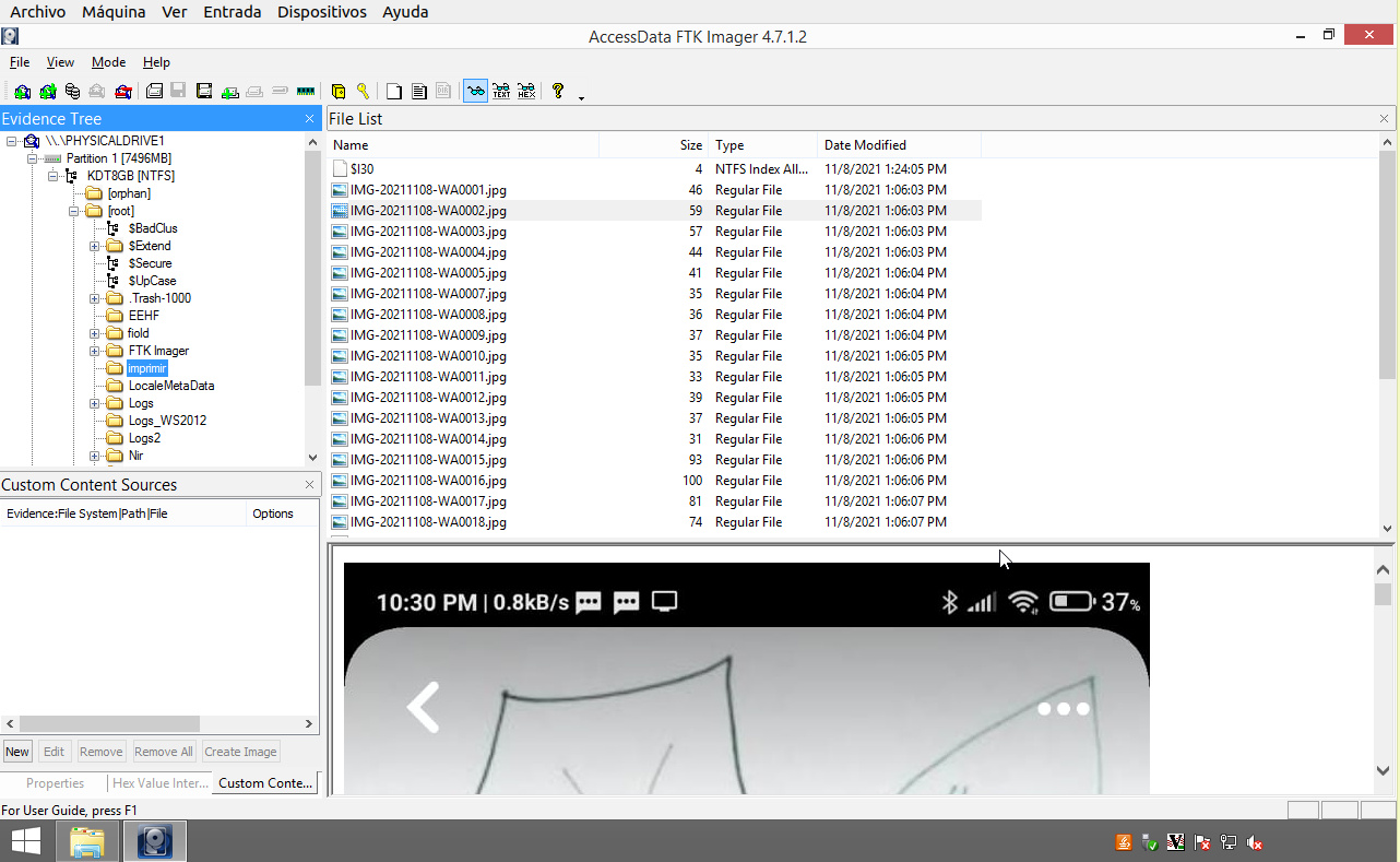 Alonso Caballero Ejecutar Ftk Imager Desde Una Unidad Flash Usb Imager Lite T Co Bmxvlhjpwn Hacking Cybersecurity Redteam Osint Forensics T Co Vmmvbbzgrh Twitter