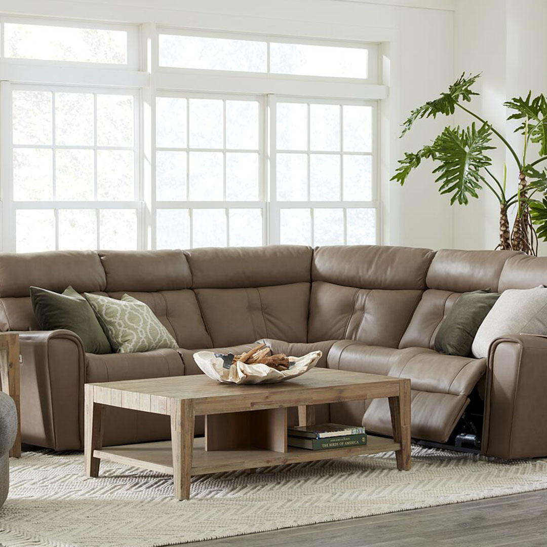 For a beautiful balance between family-friendly durability and an authentic leather look, consider a semi-aniline cover. 

A semi-aniline finish on your leather upholstery offers surface protection without erasing it's natural beauty.

Learn more: bit.ly/palliser_leath…