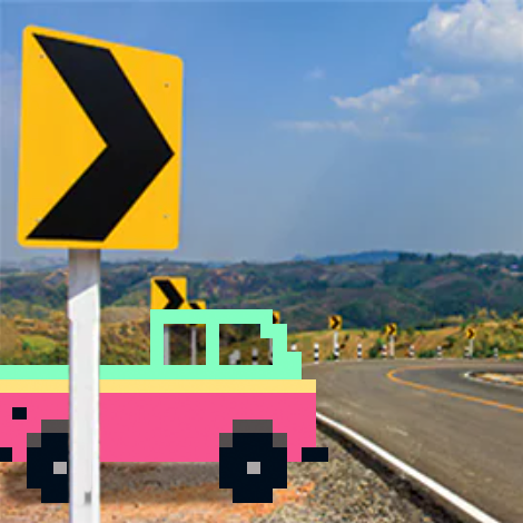_MrMackenzie's tweet photo. @blockbagel Who doesn't like a cruising along a nice set of curves.... #cryptocaravan @CryptoVanzNFT https://t.co/49vtGb4m3I