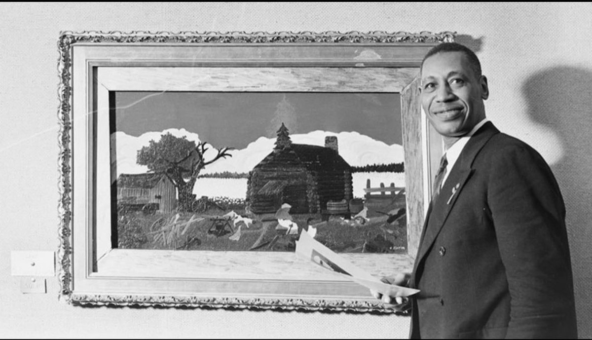 "#OnThisDayInHistory #HoracePippin (February 22, 1888 – July 6, 1946) was born. Pippin was a self-taught American #artist who painted a range of themes, including scenes inspired by his service in WWI, landscapes, portraits, biblical subjects, slavery and racial segregation.