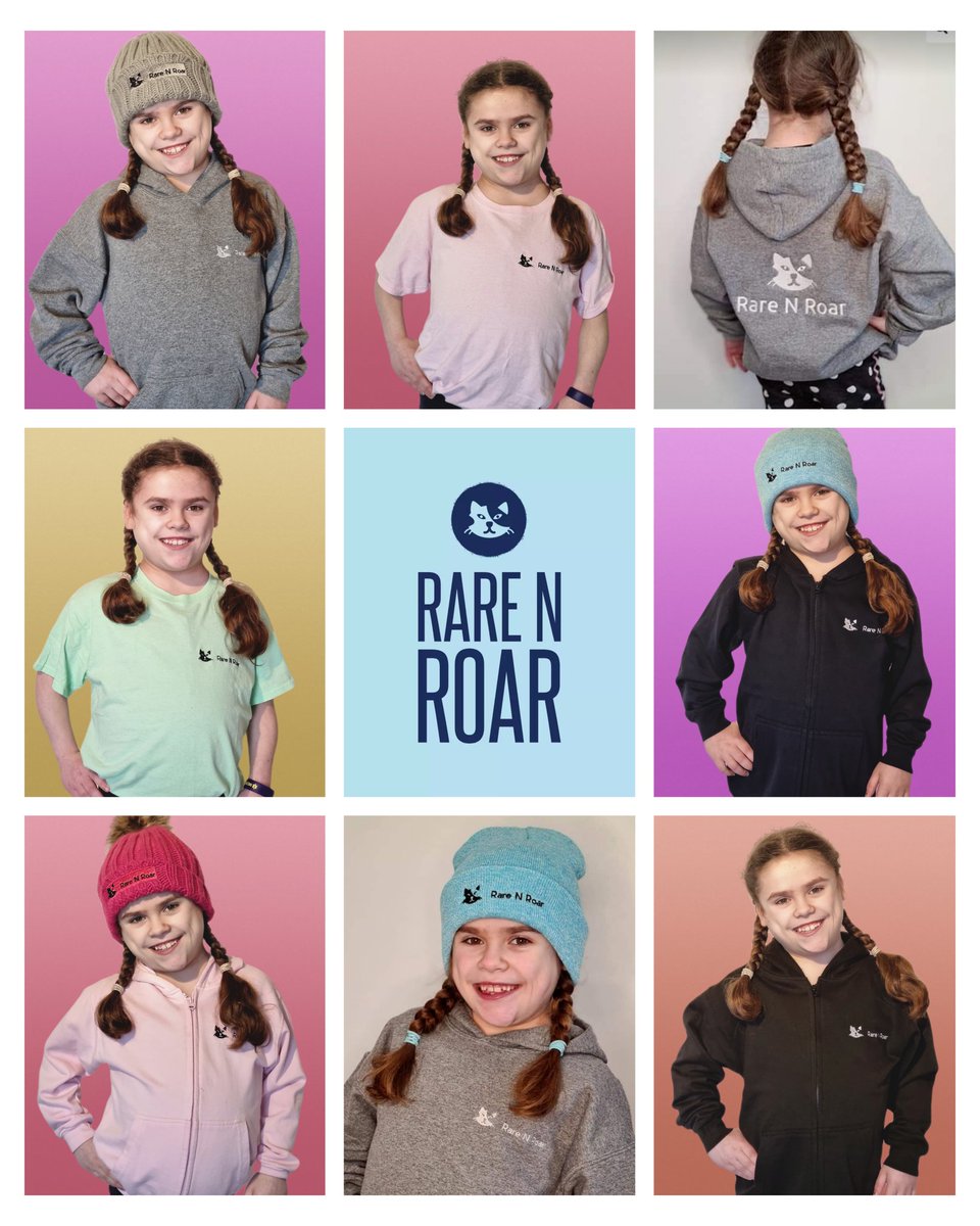 Show your rare with one of my #rareNroar clothing items. 

20% from each item goes to medical research in to my rare condition called LMNA Congenital Muscular Dystrophy with <a href="/MDUK_News/">Muscular Dystrophy UK</a> 

Order from our suppliers <a href="/ohmcharities/">@ohmcharities</a>  via this direct link.
ohmcharities.org.uk/shop/carmela-s…
