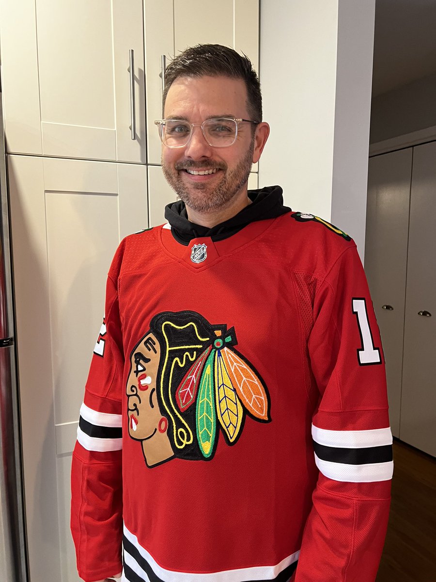 Not a <a href="/NHLBlackhawks/">Chicago Blackhawks</a> fan. Not after how they handled <a href="/KBeachy12/">Kyle Beach</a>. I am a Kyle Beach fan. 1000%. Bigger hero than anyone in the show. Sadly his jersey isn’t 1 seen around the rinks. But, with the exception of my CADPAT jersey for military games, I will wear it to every game I go to