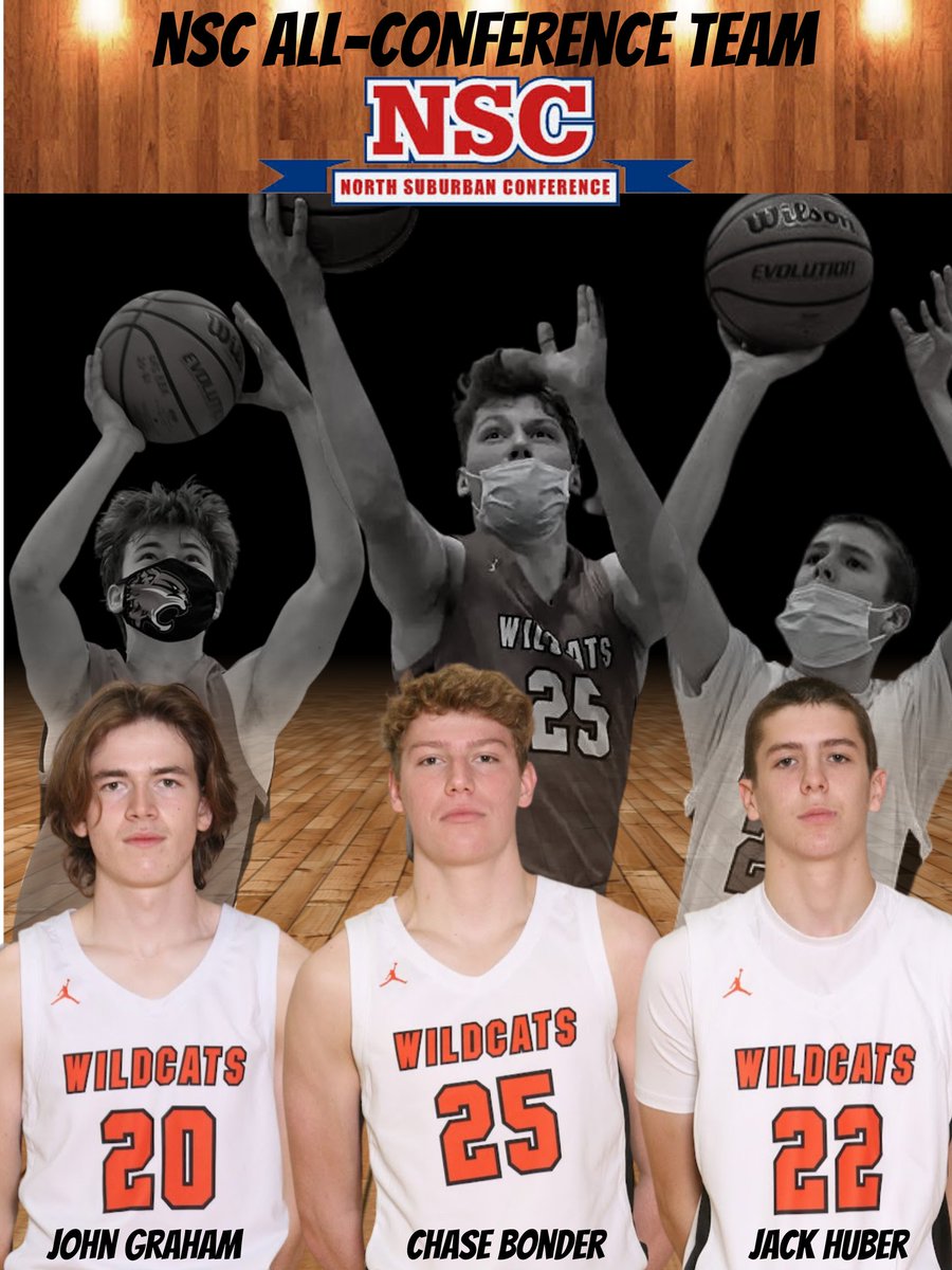 🏀LHS Basketball🏀 (@lhswildcatbball) on Twitter photo Congratulations to our NSC All-Conference Team Selections! John Graham, Chase Bonder <a href="/ChaseBonder/">Chase Bonder</a> , and Jack Huber <a href="/Jhuber151/">Jack Huber</a> Congratulations to our NSC All-Conference Team Selections! John Graham, Chase Bonder <a href="/ChaseBonder/">Chase Bonder</a> , and Jack Huber <a href="/Jhuber151/">Jack Huber</a>