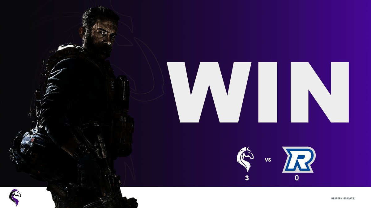 After another victory against Ryerson, #WesternCoD completes the night with a perfect 9-0 map count and 3-0 series count.

The team finishes the first split with a 9-2 record, securing a place in the top three of the pool.

Canada Pool✅
Top Cut🔜