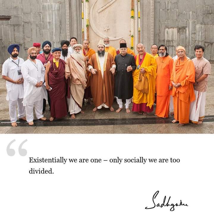 itzgurusgrace's tweet photo. #Existentially, #we #are #one – #only #socially, we are #too #divided.
#WeAreOne
#Install #Sadhguru App to get notified on daily #SadhguruQuotes:
🔗 https://t.co/xIJmcLAAhy https://t.co/JPZ0G6PJRx