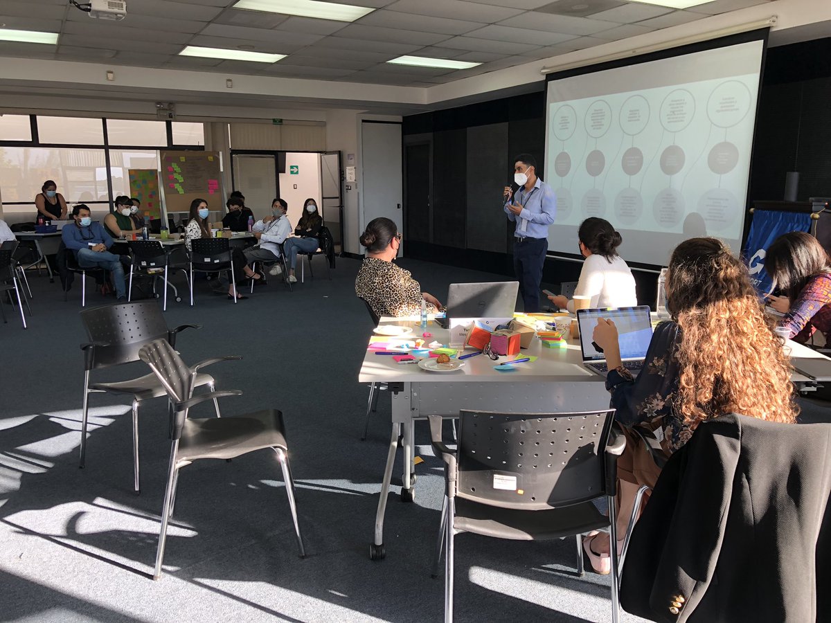 SherVogel's tweet photo. Grateful for everyone who participated + helped organize #entiendoretos #experienciacolaborativa #Feb22! Next step -> organize, share, + integrate insights + new relationships to inform strategy for #ASPIREGuate. @AGEXPORTGT @uvggt @dlab_mit @MITMechE @USAID #Link4 https://t.co/RfFljMmewM