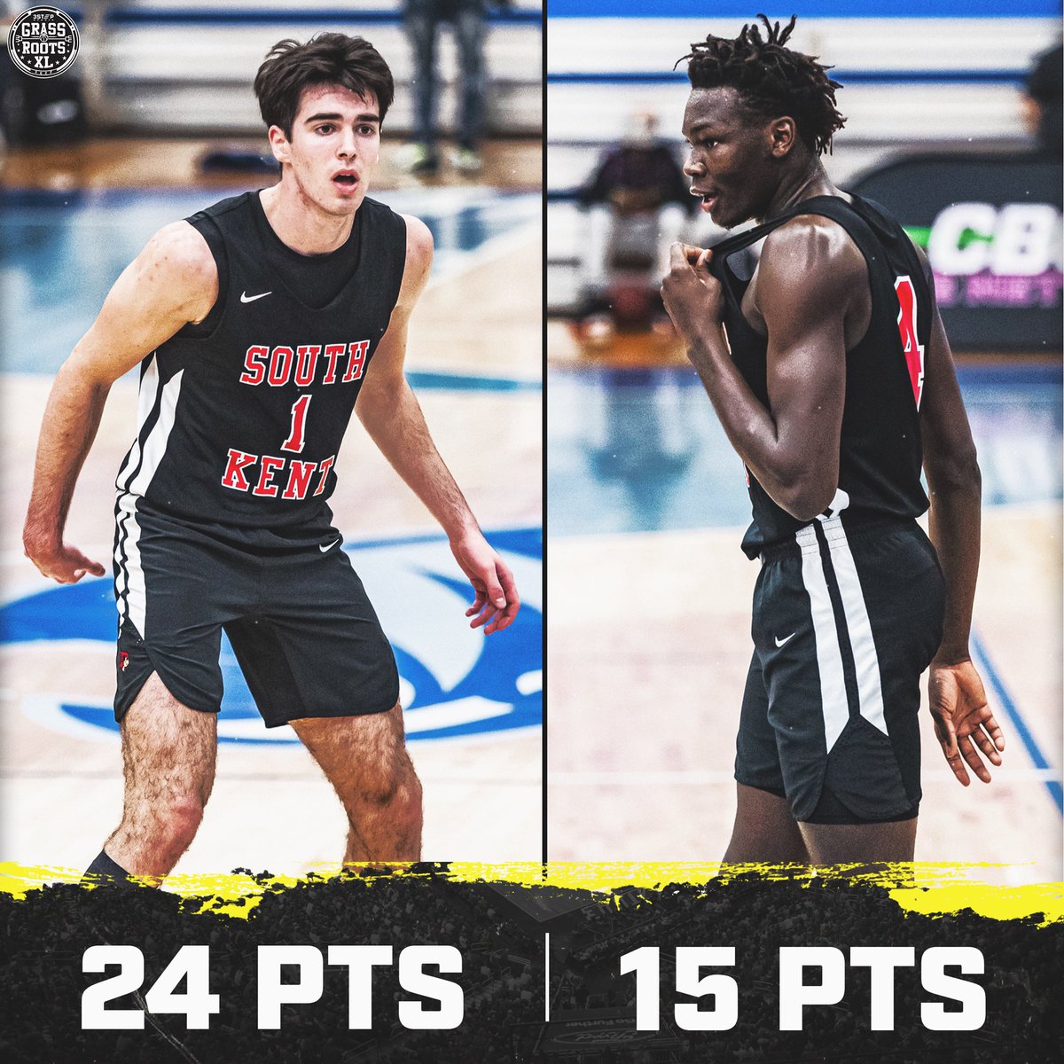 Fairfield commit Michael Rogan (<a href="/michaelrogan21/">Michael Rogan</a>) and Papa Kante (<a href="/papaamadoukante/">Papa amadou Kante</a>) lead the way for South Kent in a win over Hoosac School 🚀