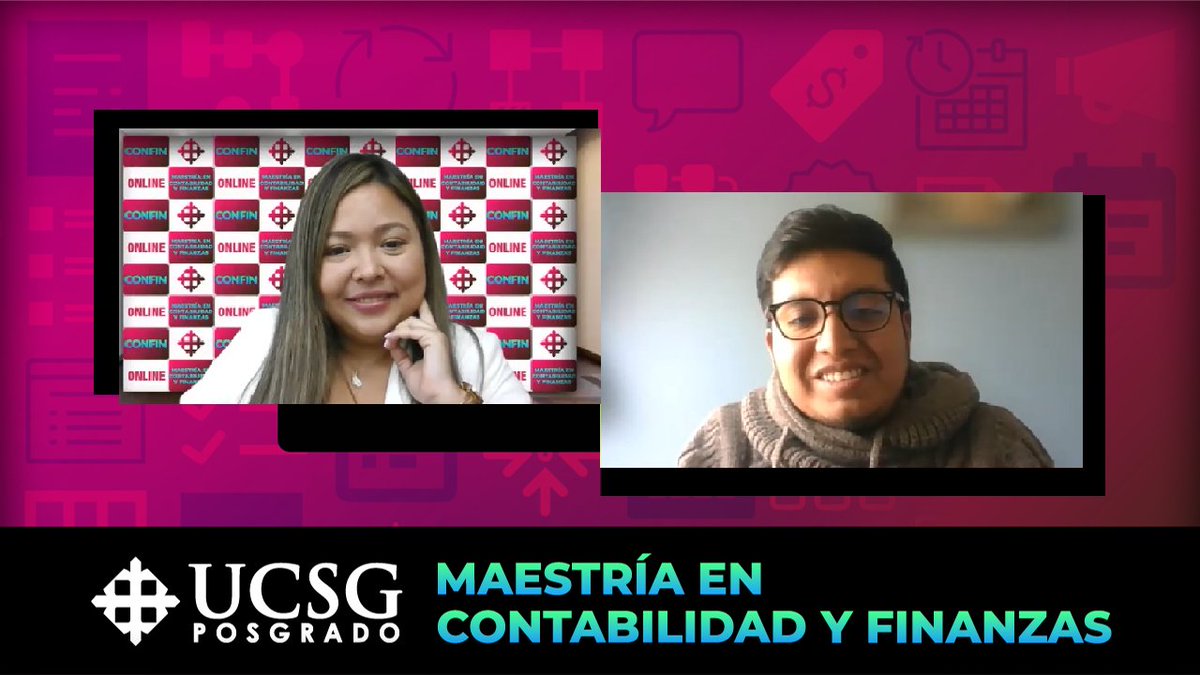 ConfinU's tweet photo. Seguimos en el proceso de admisiones a nuestra primera promoción de la Maestría en Contabilidad y Finanzas UCSG modalidad online !!!

Más información del programa: https://t.co/EJLfW6deFs………………

#confinucsg #confin #UCSG #SomosUCSG  #MaestríasUCSG #PosgradoUCSG https://t.co/QJBXI6dbZa