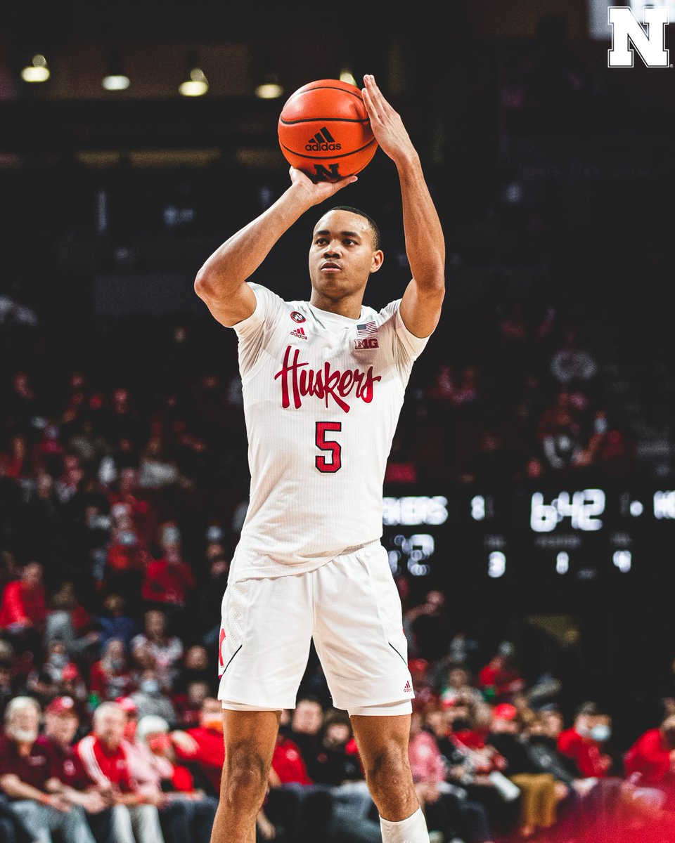 HISTORY.

With that last free throw, <a href="/BryceMcgowens5/">Bryce McGowens</a> has passed Dave Hoppen for No. 1 on the Husker freshman single-season scoring list.

Congratulations, Bryce! 📈💯