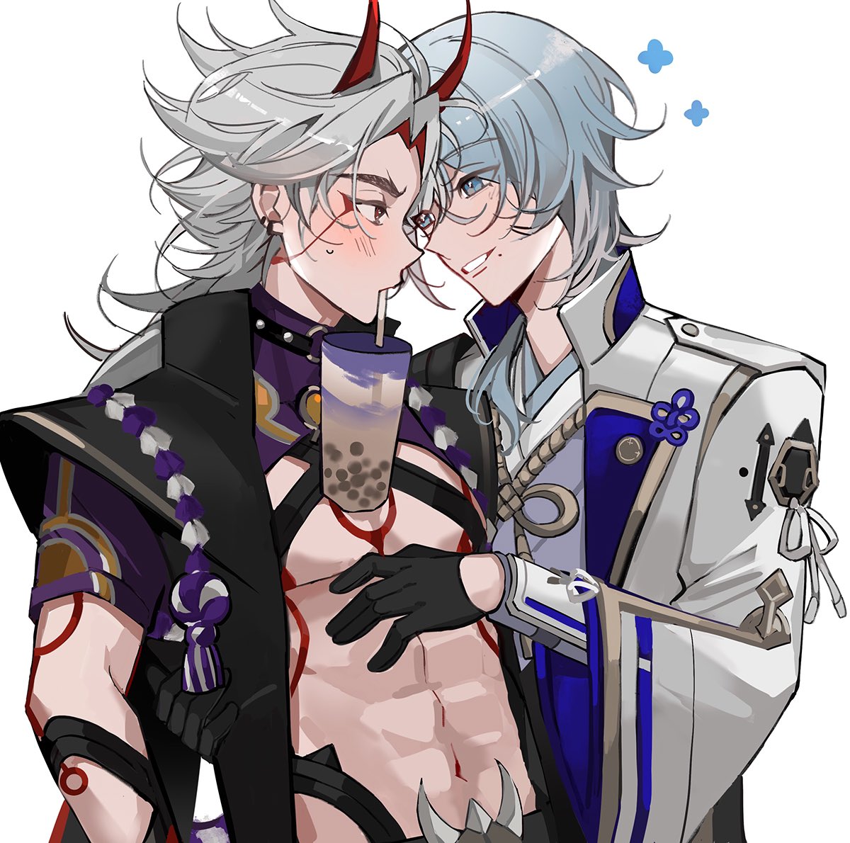 Oatmilk02's tweet photo. 綾一タピオカチャレンジ　#ayaitto https://t.co/GuQlw7z3jS
