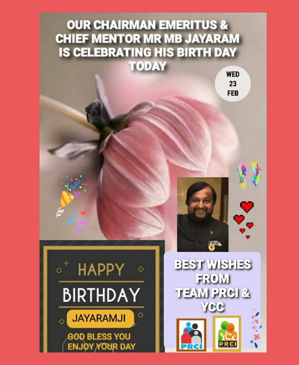 PrciWorld's tweet photo. Wishing our chief mentor and chairman emeritus and very happy birthday. https://t.co/M2u1eyDAvd