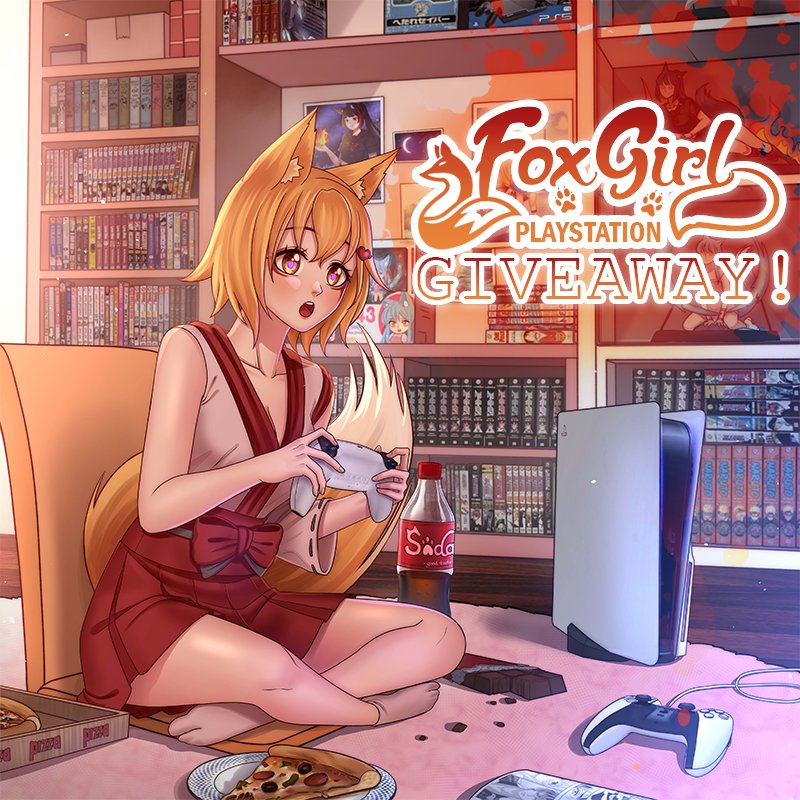 foxgirltoken's tweet photo. Enter the FoxGirl PS5 Giveaway with either or both options below to win 1 of 3 PS5!

1. Buy our PS5 Prize NFT: https://t.co/NzObnx9jBH

2. Join the Giveaway: https://t.co/FFZRiFJcQt

Please comment and retweet if you joined our NFT giveaway ❤️

#nft #ps5 #nftgiveaway #bsc #anime https://t.co/wtol0pNs8L