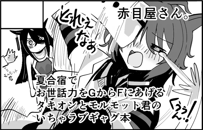 2022年5月4日に都立産業貿易センター台東館で開催予定のイベント「ダービーガールズ4」へサークル「赤目屋さん。」で申し込みました。 