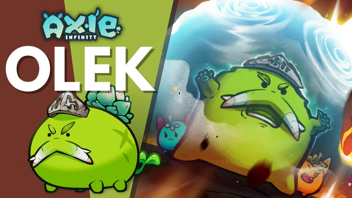 y2icon's tweet photo. I'm starting a petition to make @baronar_nft  the voice of Olek @AxieInfinity @Jihoz_Axie @axiechat  h/t to @RAYVEZE https://t.co/tgAxXGn5au