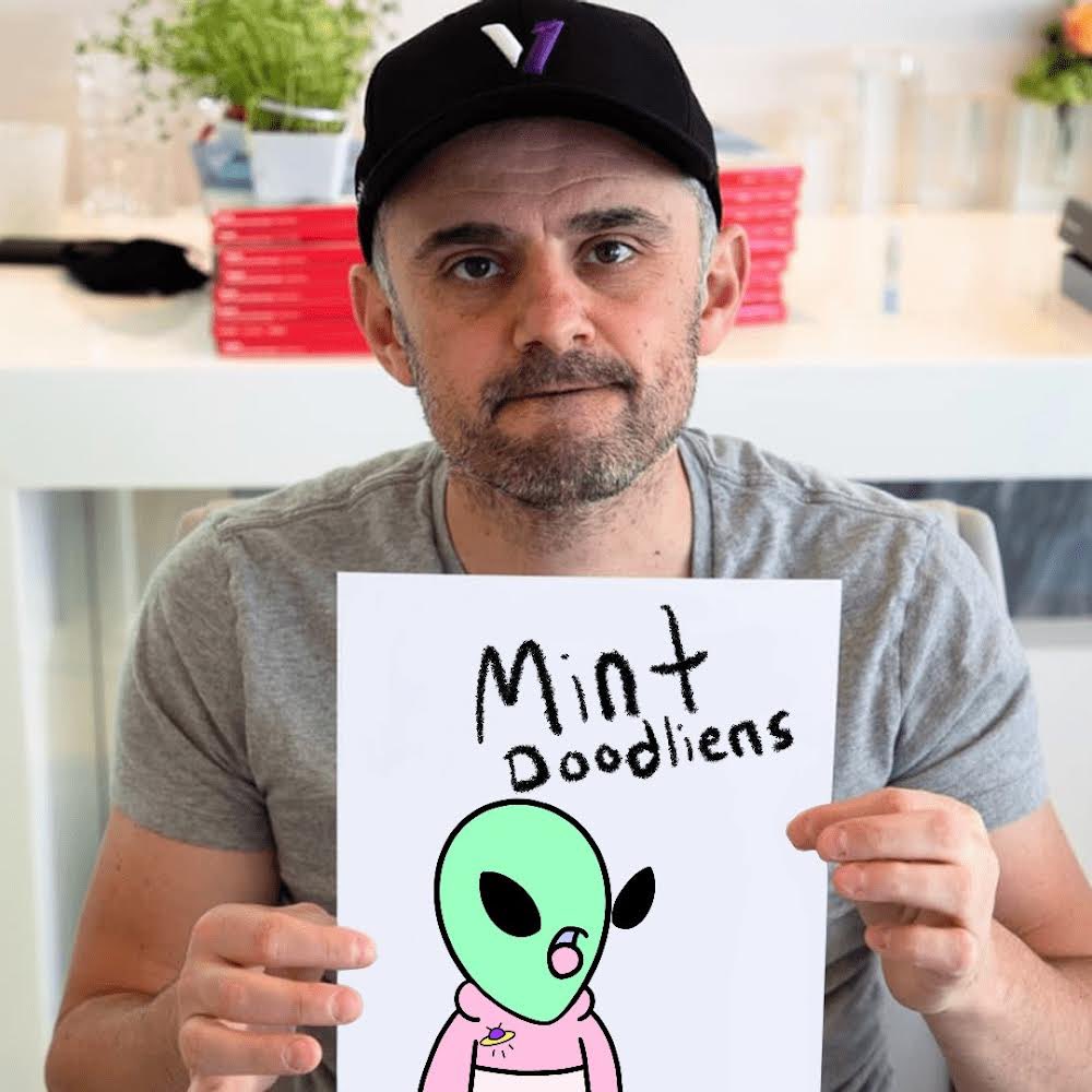 Doodliens's tweet photo. Even @garyvee is minting the Doodliens 🚀 

#nft #NFTCollection #NFTs #NFTGame #NFTCollection #nftcollector #NFTartist #NFTdrop #NFTProject #NFTCommunity https://t.co/62ko739tPj