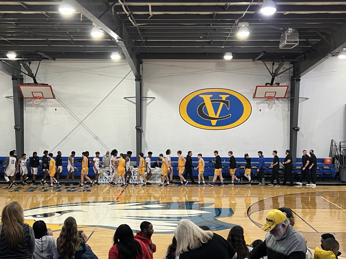 VCS_Basketball's tweet photo. Boys advance to Sectional championship Friday night @ Lowellville! 

@vcs_eagles @VCSAthletics123 https://t.co/e18KBaIiwm