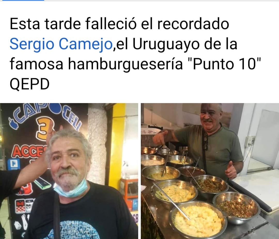 alvaromorapy's tweet photo. QEPD el querido amigo Sergio, lindos recuerdos en Punto 10 😔 https://t.co/jgIizOG6w9
