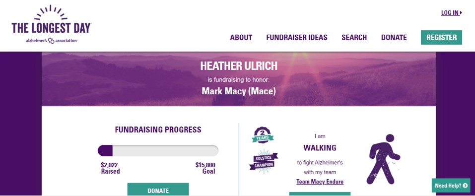 MarshallUlrich's tweet photo. How weird is this? We hit $2,022 on 2-22-2022, which is a two’s-day, for the Alz Assc! THANK YOU to everyone that has already donated. May your generosity be an inspiration to others to also donate https://t.co/XKD4i4SIZ9. We can’t wait to start our 158-mile trek 2-26. https://t.co/IWz9dwMSp1