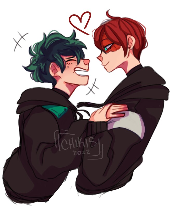 la_chikisUwu's tweet photo. Hi!

I made some doodles of the ship 👀💖
.
.
.
.
.
#myart #myartwork #illustration #BokuNoHeroAcademia #BNHA #Midoriya #tododeku #Todoroki #art #ArtistOnTwitter #drawing  #cuteart #doodle https://t.co/PgBptQ5vS0