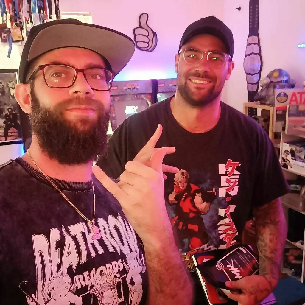 PhidMcAwesome's tweet photo. Talking big gaming biz things with NRL legend @andrewfifita this morning.

@boppagaming @ggwp.academy 
😎 https://t.co/mf4Szhtvnj https://t.co/osx4omptgN