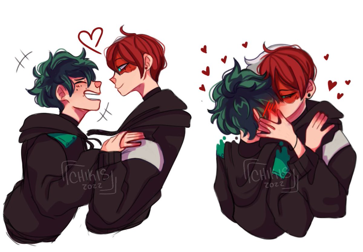 la_chikisUwu's tweet photo. Hi!

I made some doodles of the ship 👀💖
.
.
.
.
.
#myart #myartwork #illustration #BokuNoHeroAcademia #BNHA #Midoriya #tododeku #Todoroki #art #ArtistOnTwitter #drawing  #cuteart #doodle https://t.co/PgBptQ5vS0