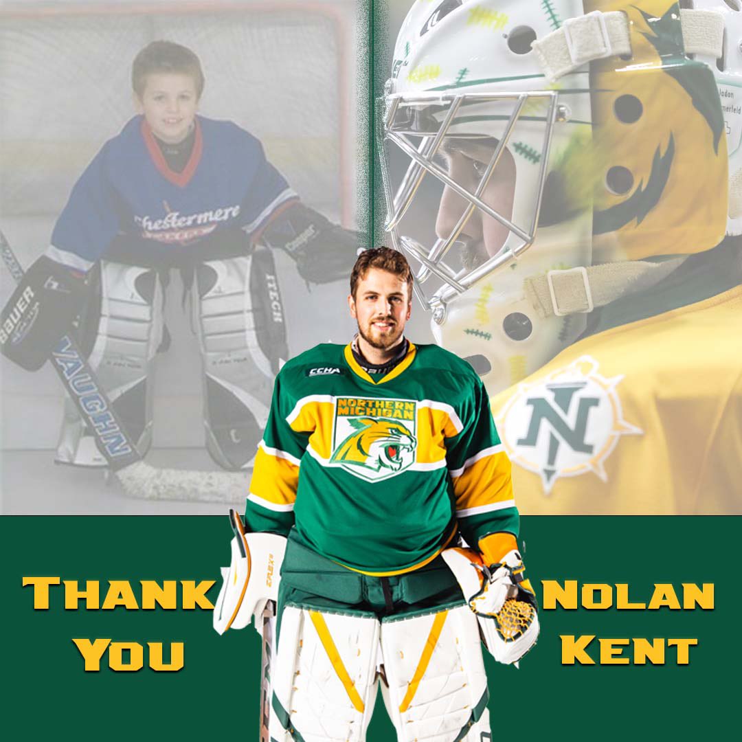 Another ‘Cat of four years, Nolan Kent, has a career save percentage of 0.890.

Thank you, Nolan!
