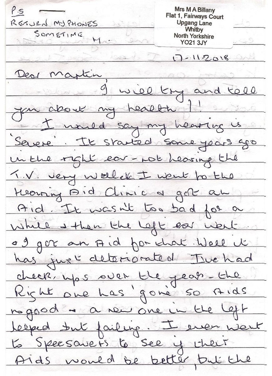 ST5
My mum sent me a letter on 17/11/2018. 3 days later, on 20/11/18, she signed her will stating she made no provision for me because she'd had no contact with me for 20 yrs. It was a lie &amp; although this has nothing to do with the money, it was/is the final straw.
(4 letters)