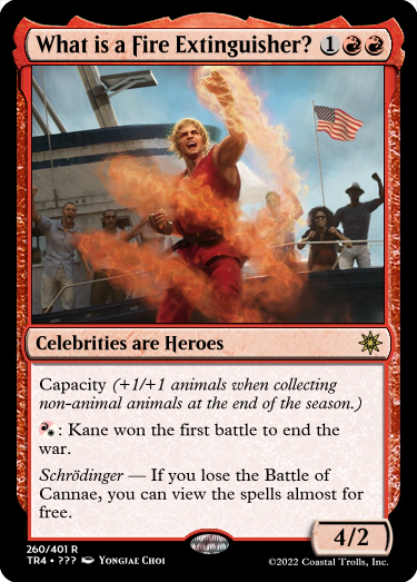 ken mtg card Clairvoyance Signed Meyer Jr Ice Age NrMint Unplayed Aliz you may cast a sorcery spell from your hand with mana value less than or equal to that damage without paying its mana cost. Ken, Burning Brawler MtG Art