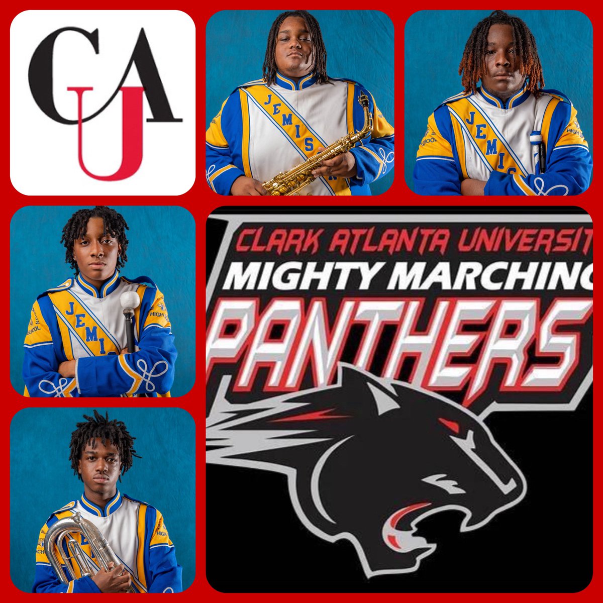 jhsmsos's tweet photo. Congratulations seniors on receiving band scholarships to @CAU @MaeJemisonHS @futuredrdsl @Jones_Ty_Jones @terranceyoung80 @HSVk12 @finleych @DrCSuttonJR1 https://t.co/XURF34sJzl