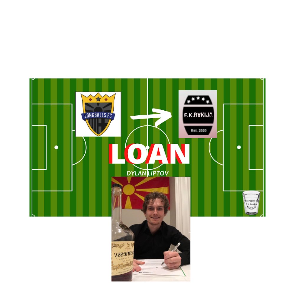 LongBallsFutbol's tweet photo. BREAKING NEWS: Our Star Forward @dtrap99 will be loaned out on Wednesday nights to FK Rakija 🤝 https://t.co/E1lfUck48Z